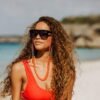 Lentes de Sol Oversized Redondo Negro