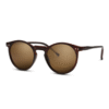 Lentes de Sol para Mujer Redondos Café