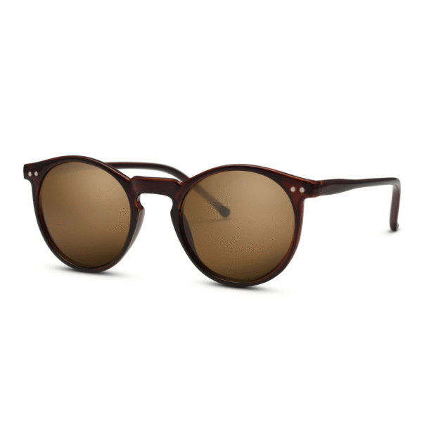 Lentes de Sol para Mujer Redondos Café
