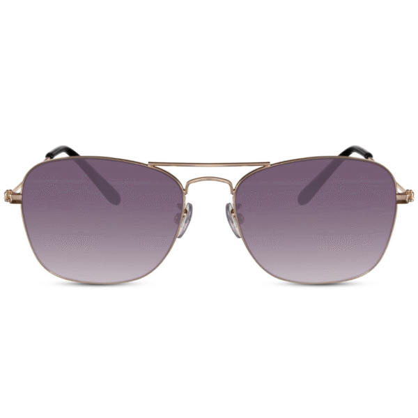 Lentes de Sol para Hombre Aviador Café Claro