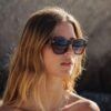 Lentes de Sol para Mujer Cuadrados Café