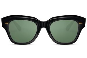 Lentes de Sol Modernos Negro