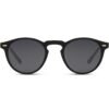 Lentes de Sol para Hombre Redondos Clásicos Negro