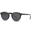 Lentes de Sol para Hombre Redondos Clásicos Negro