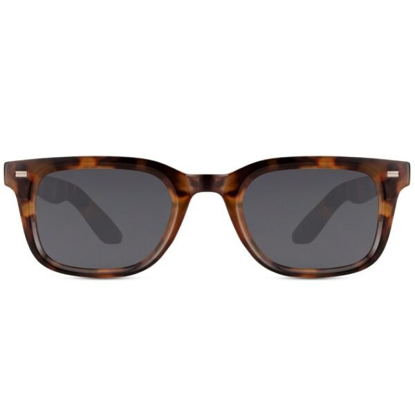 Lentes de Sol para Hombre Cuadrados Café y Negro