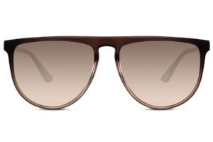 Lentes de Sol Oversized Café Claro