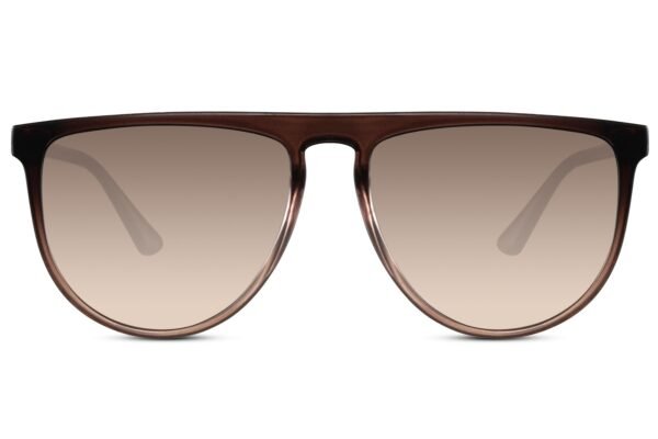 Lentes de Sol Oversized Café Claro