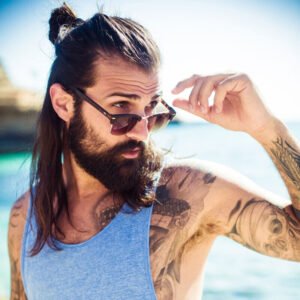 Lentes de Sol para Hombre Clubmaster Clásicos Café