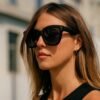 Lentes de Sol Cat-Eye Negro