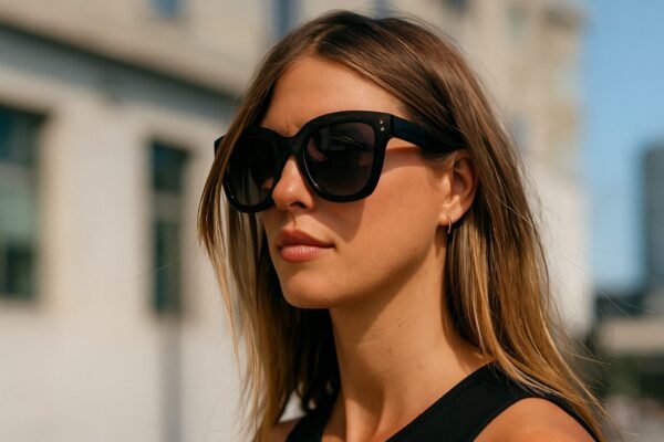 Lentes de Sol Cat-Eye Negro