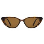 Small Retro Cat Eye Ambar