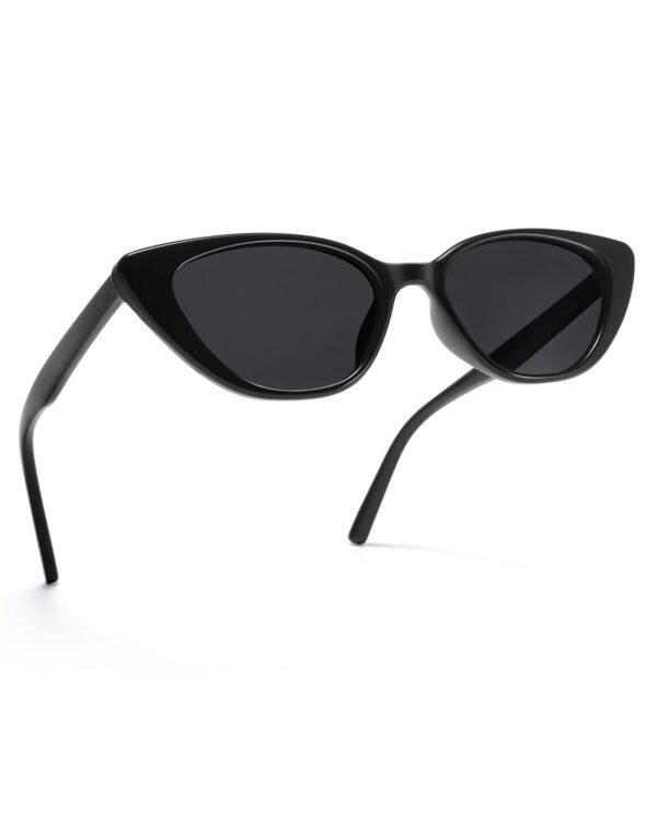 Small Retro Cat Eye Negro