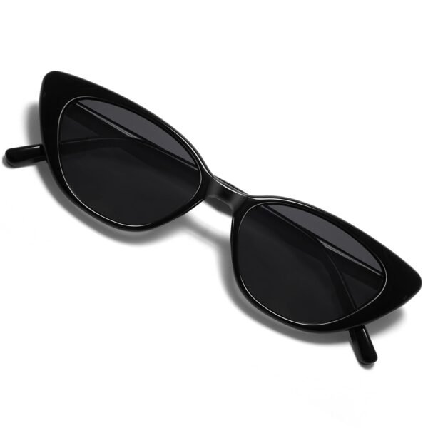 Small Retro Cat Eye Negro