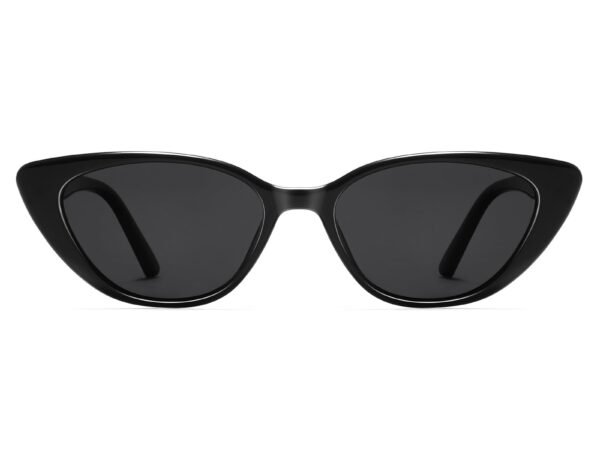 Small Retro Cat Eye Negro