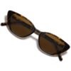 Small Retro Cat Eye Ambar
