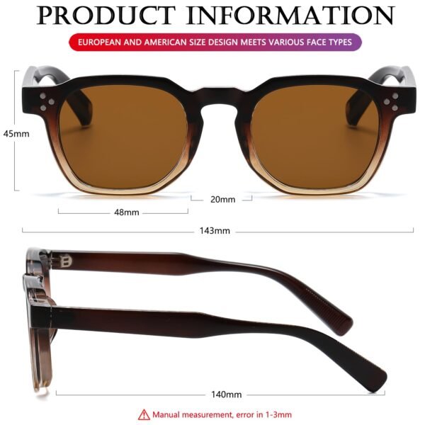 717IP-Io43L Square Thick Vintage Cafe